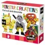 Headu - Set de creatie monstri cu diferite tehnici creative 4-8 ani Headu - 1